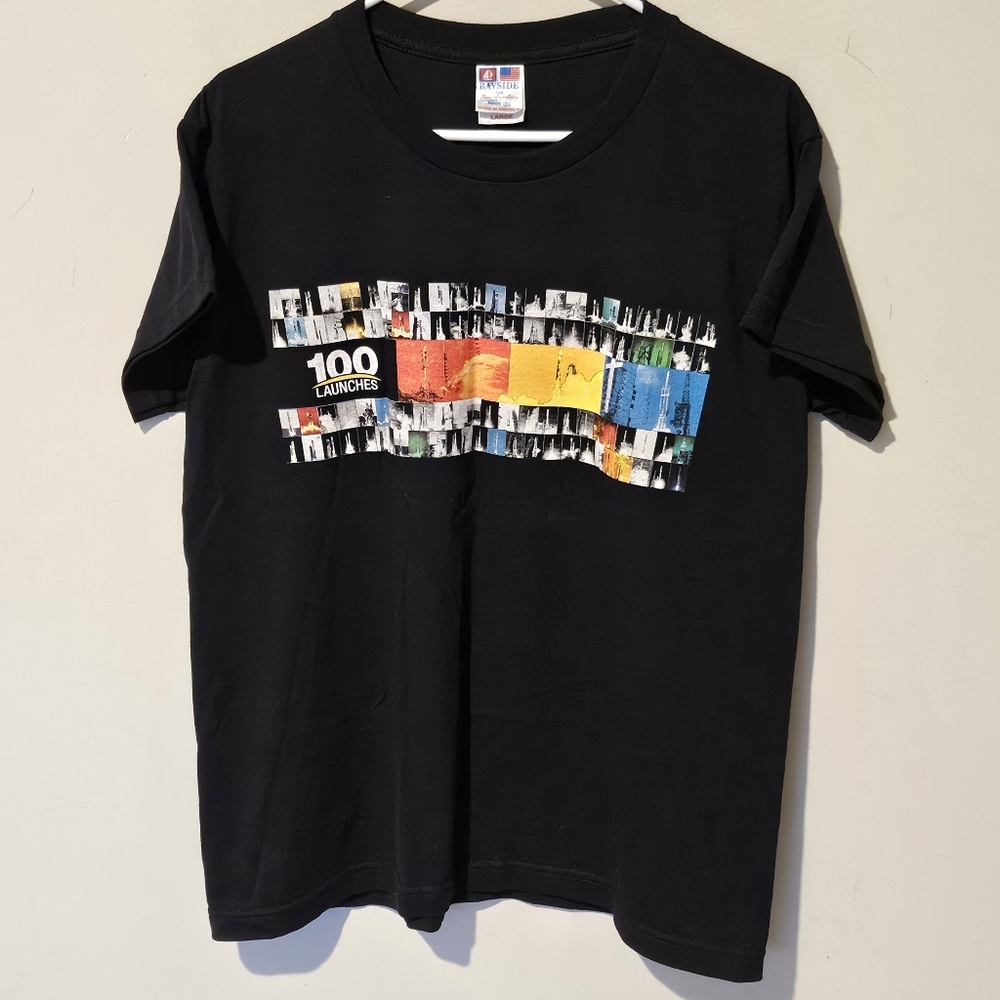 Bayside United Launch Alliance Commemorative 100th Launch T-Shirt - Large